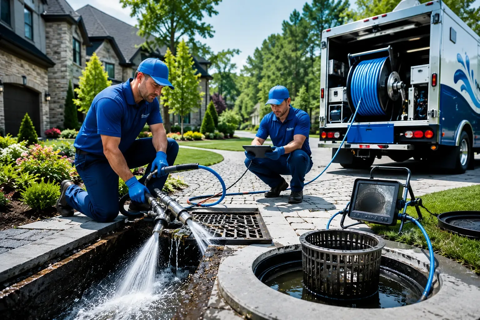 Local outdoor drain cleaning professionals in Grand Ridge, FL